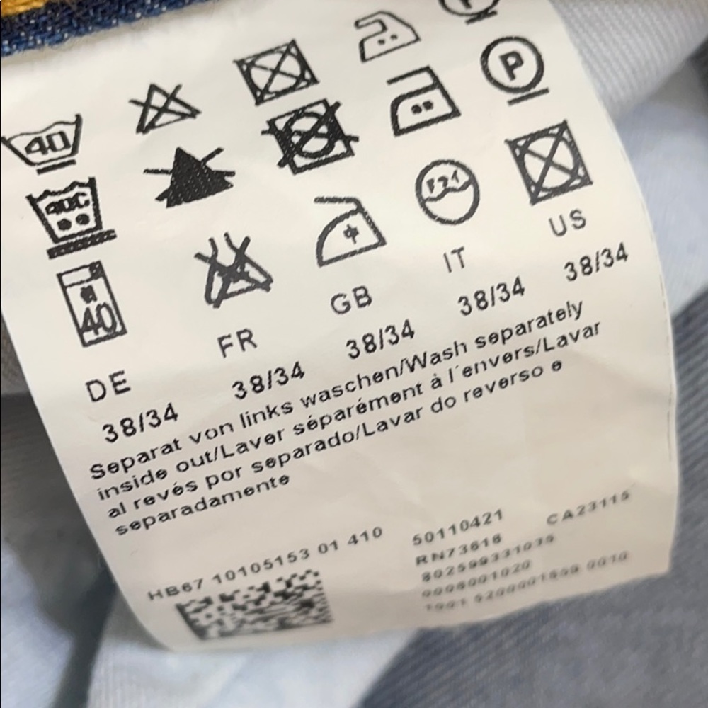 Hugo Boss Orange Label Mens Jeans - Picture 5 of 9